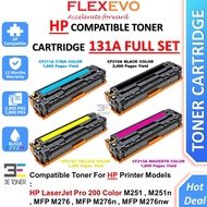 Full Set HP 131A HP131A CF210A Black CF211A Cyan CF212A Yellow CF213A Magenta Toner Cartridge Compat