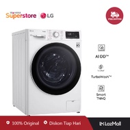 LG Mesin Cuci Front Loading AI DD Steam 11 KG - FV1411S5WN