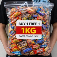 Buy 1kg Take 1Kg Russian Chocolate Mixed Fructose Candy 500g - CHOCOLATE CANDY - Mint candy