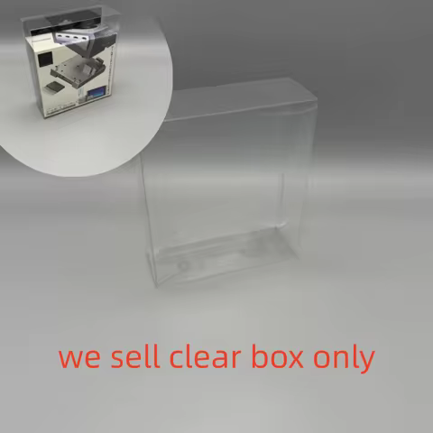 Transparent protective case for NGC base/GAME BOY PLAYER, storage box, collectible display box, Japa
