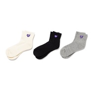 AirRoom 2024AW HUMAN MADE SHORT PILE SOCKS Purple Love Heart human made socks