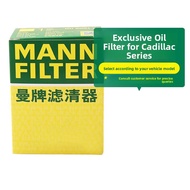 MANNFILTER | Oil Filter for Cadillac CTS ATS XTS CT4 CT5 CT6 XT4