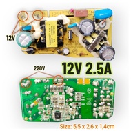 Caseless power supply 12V 1.5A - 2.5A