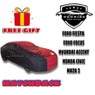 HATCHBACK CAR COVER FOR - MAZDA 2 FORD FOCUS FORD FIESTA HYUNDAI ACCENT HONDA CIVIC