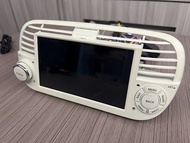 Fiat 500 Android 導航中控大屏一體車機Car Play