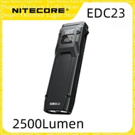 OpaleenNITECORE EDC23 SABER Ultra Slim UHi EDC Flat LED Flashlight USB-C 2500Lumen Rechargeable Pock
