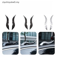 ZIY 2Pcs Personalized Universal Car 3D Dragon Horn Roof Decoration Creative & Cool Car Exterior Acce