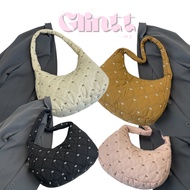 GLINTT.MY-JELENA CLOUDBAG BEG AWAN TOTEBAG COMEL LEMBUT DESIGN COQUETTE RIBOON BEG WANITA COMEL