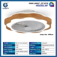 โคมไฟพัดลม IWC-CF-015-4026LW-15W-LED-45W-3color