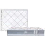 Basics 20x25x1 Air Filter 6 Pack, MERV 11 AC Furnace Filters (Actual Size: 19.75" x 24.75" x 0.75")