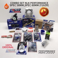 COMBO NLK Y16ZR PACKAGE RACING (NLK PERFORMANCE) Y16ZR SPEC 58MM,60MM
