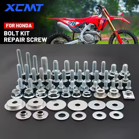 Motorcycl Hardware Bolt Full Plastics Fastener Kit For HONDA CR CRF CRF-R CRF-RX CRF-X 125 150 200 2