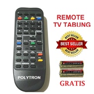 Remot Remote TV Tabung Polytron /Tabung Televisi Politron Polyvision Sumo Digitec Ninja OKEI XCEL BAZOOKE CASINO /MSS27