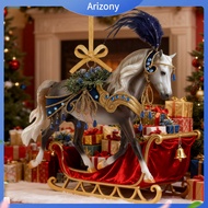 《penstok》 Christmas Ornaments for Equestrian Enthusiasts Equestrian-themed Holiday Decor Horse Chris