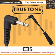 Truetone 1 Spot C35 3.5 Millimeter Converter Effect Pedal Adaptor