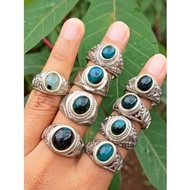 Wholesale agate rings 9 pcs bacan rings dim 8 - 10