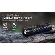 Acebeam E70 4,600 Lumens Compact LED Flashlight