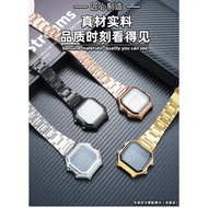[Substitute Strap] Suitable for Casio WS-1600 Modified Stainless Steel Watch Case Male AE1200 AE1300