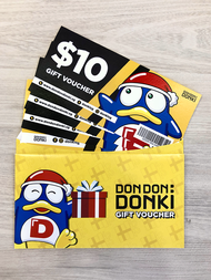 Don Don Donki physical gift vouchers