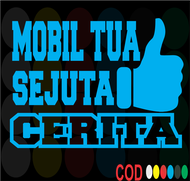 Stiker kata kata mobil tua stiker kata kata untuk mobil tua stiker kata keren buat mobil