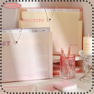 LIKE A4 Paper Storage Bag, Large Capacity 8 Pockets A4 File Folder, Simple PP Waterproof Thickened F