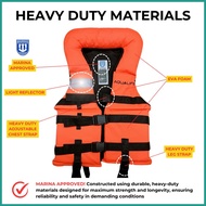 ✍ ∇ AQUALIFE Life Vest with HEADREST ( MARINA APPROVED) MANUFACTURER