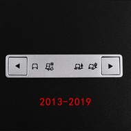 For Land Rover Range Rover Evoque 2012-19 Car Styling Aluminum Alloy Car Air Conditioning Button Sti