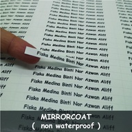 STICKER BUKU SEKOLAH, STICKER NAMA SEKOLAH, STIKER NAMA, STIKER SEKOLAH