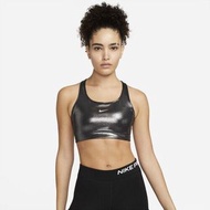 Nike Swoosh Icon Clash Sports Bra 銀灰科技感運動內衣 一片式襯墊短版運動背心 女 S 155/80A training bra #25母親節