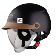 GXT GX03 Half Head Helmet with Visor, Size M L XL, Genuine GXT Men and Women