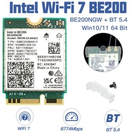 Wifi 7 Card Wireless Intel BE200 NGW 802.11 Be BT 5.4 NGFF M.2 AX AC