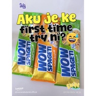 wow Spageti instant Spaghetti kemasan 75g.