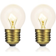 40 Watt Oven Light Bulb G45, 300℃ Hight Temp Appliance Light Bulbs Replacement for Oven, Refrigerato