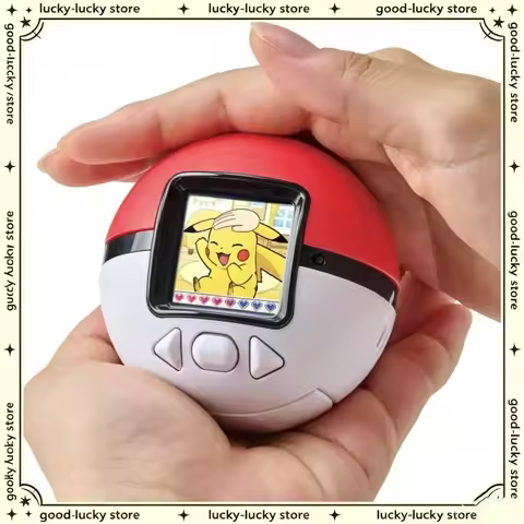 Takara Tomy New Japanese 6th Generation Pokemon Pikachu Pokeball Electronic Pet Game Portable Device