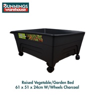 Bunnings Raised Garden Bed #0117520 61 x 51 x 24cm W/Roda Arang
