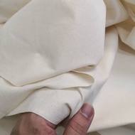 Fabric Calico/ Kain Belacu Bidang 50" Kain Ela Belacu 100% cotton Muslin Fabric Cotton Toile/ Kain B