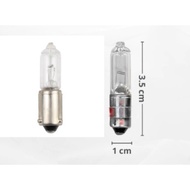 H21W Halogen Bulb (12V/24V) - White/Yellow Cover - Bay9s Base for Volvo FM Signal & Indicator Lights