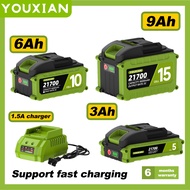 Cheapest 21V 21700 lithium-ion battery cell 3C battery 3000/6000/9000mAh Use for Impact Wrench Impac