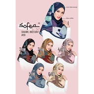 NEW DESIGN SOFEA STYLISH Instant Printed Shawl - Tudung Instant - Instant Stylish Hijab - Tudung sarung shawl Ariani