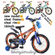 BASIKAL /BASIKAL KANAK-KANAK SAIZ 16 INCI UNTUK UMUR 4-7 TAHUN SAVA BICYCLE 16'' INCH / basikal budak /bicycle kids/1643