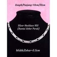 Silver Bangle Necklace(Rantai Leher Perak)
