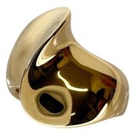 尺寸 11 MIKIMOTO/ MIKIMOTO 曲線設計戒指，18K 金，13.4 克，女士 [二手]