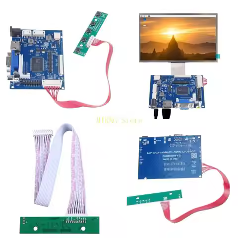 AT070TN90 Driver Board LCD Screen Controller AT070TN92 AT070TN94 Micro USB 50 Pins Drive Board best 