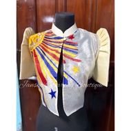 sinag bolero | sinag filipiniana bolero