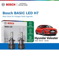 BOSCH BASIC LED H7 Halogen Headlight Retrofit Bulb for Hyundai Veloster Year 2013 - 2018