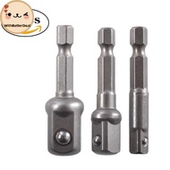 BETTER 3 Pcs Drill Soet Adapter Impact Drill Extension Drill Bits Bar Soet Adapter 1/4 3/8 1/2 Size 