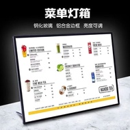 LED Menu A2 A3 A4 LED Signboard Countertop Light Board Wall Mount Sign Board LED Display Stand Bar C
