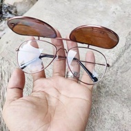Clip on aviator Glasses