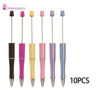 [Menolana] 10Pcs Assorted Bead Pen Bead Ballpoint Pen for DIY Pen Kits Graduation Kids