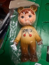 Showa-retoro Charmy-chan Soft Vinyl figure. Made in Japan. Autumn color